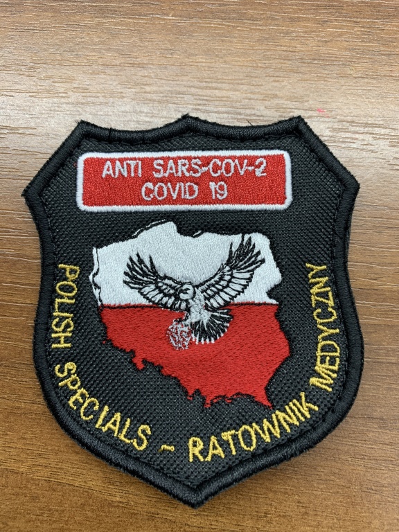 Emblemat Polish Specials COV -19