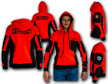 Bluza dresowa militarna  z kapturem 